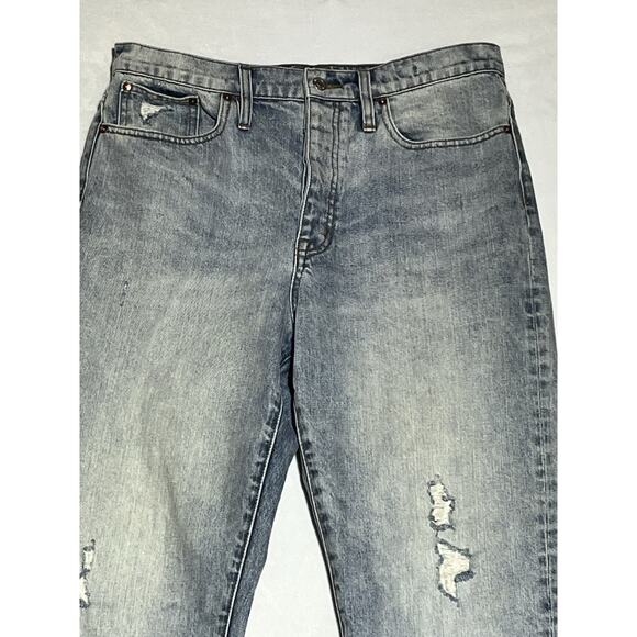 J Crew Point Sur Slouchy Boyfriend Jean Womens 29 Button Fly Relaxed Waist 33" - Picture 3 of 15